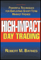 High impact day trading